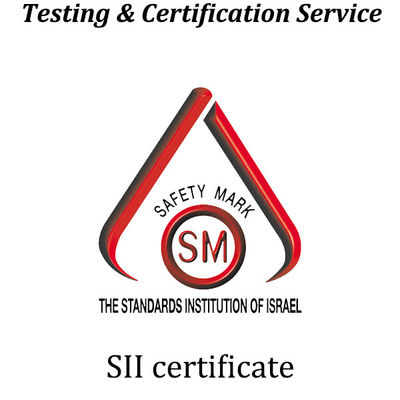 kopen Israël SII Testing & Certification SII Certification Mark Ondergaan online manufacture