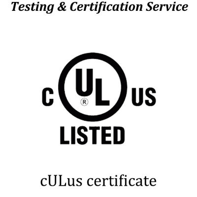 Noord-Amerikaanse cULus Testing And Certification UL2054;UL1642;UL61558;UL62368