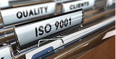 Certificering van het ISO9001 managementsysteem voor invloedrijke normen